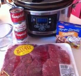 Crock Pot Cube Steak